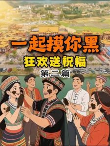 2026沧源“摸你黑”狂欢节：泥浆送福，一起“黑”出好运！